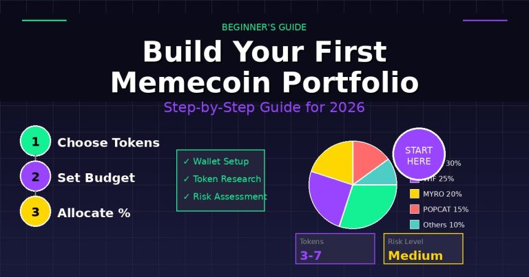 How to Build a Memecoin Portfolio from Scratch: Complete Beginner’s Guide (2026)