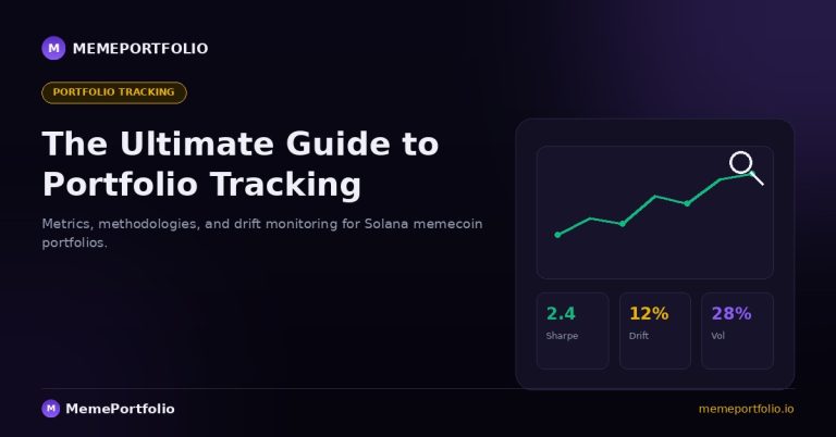 The Ultimate Guide to Memecoin Portfolio Tracking on Solana in 2026